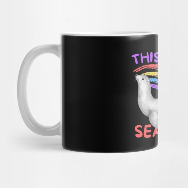 This Girl Loves Sea Lions Seal by The WYLD Tribe